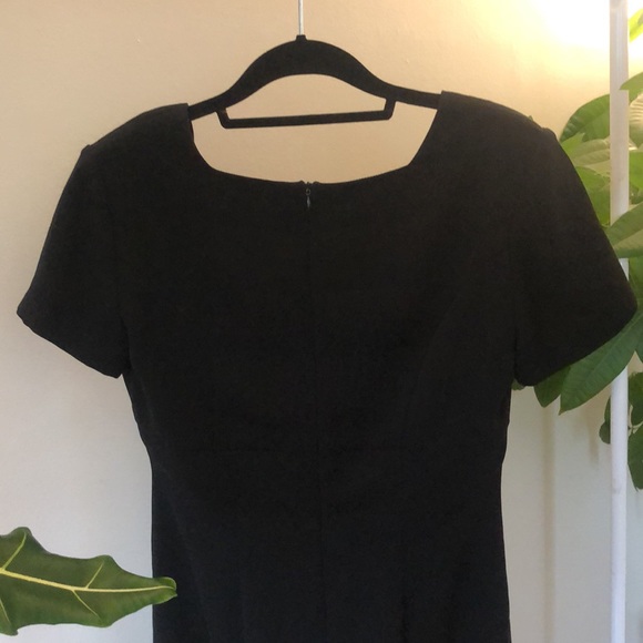 3/$20 Vintage Jacob little black dress with cap sleeves - Picture 3 of 4